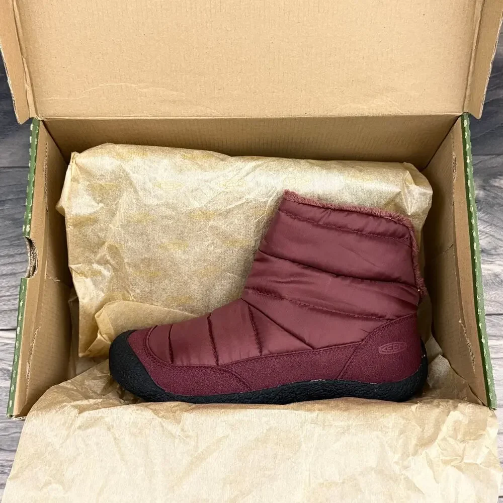 NIB Keen 7.5 38 Howser Fold Down Warm Indoor Outdoor Slip On Boots Andorra - Picture 9 of 10